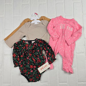 Girl's Newborn 4 piece Bundle